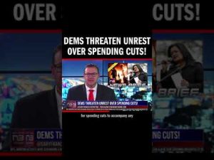 Read more about the article Dems Threaten Unrest Over Spending Cuts!