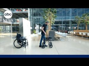 Read more about the article Paralyzed man walks again thanks to AI breakthrough l GMA