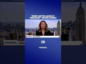 Read more about the article Trump lawyer laughs after hearing George Conway remark