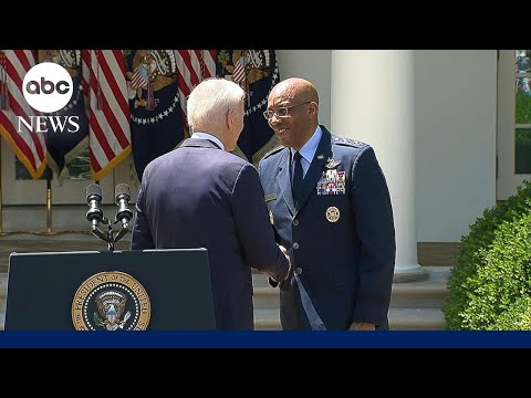 You are currently viewing Biden nominates Air Force general as next head of Joint Chiefs of Staff