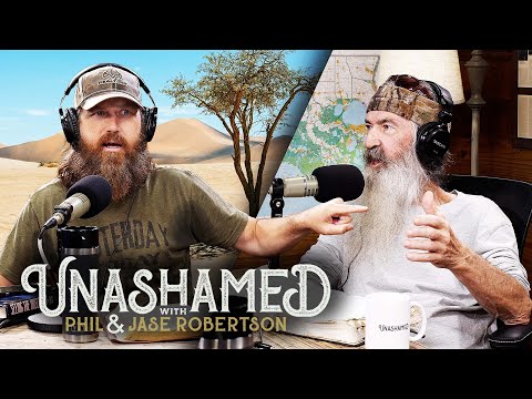 You are currently viewing Phil’s ‘Stupid Human Trick,’ Jase & Jep’s Sweaty Trip to the Middle of Nowhere | Ep 688