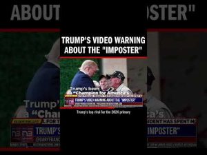Read more about the article Trump’s VIDEO Warning about the “Imposter”