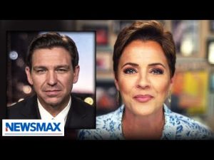Read more about the article Kari Lake: ‘Newsom playbook’ DeSantis can’t talk about Trump’s leadership