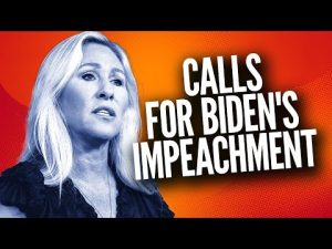 Read more about the article Biden Impeached? Marjorie Taylor Greene GOES There!