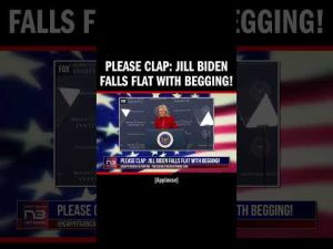 Read more about the article PLEASE CLAP: Jill Biden Falls Flat with Begging!