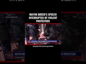 Read more about the article Mayor Breed’s Speech Interrupted by Violent Protesters