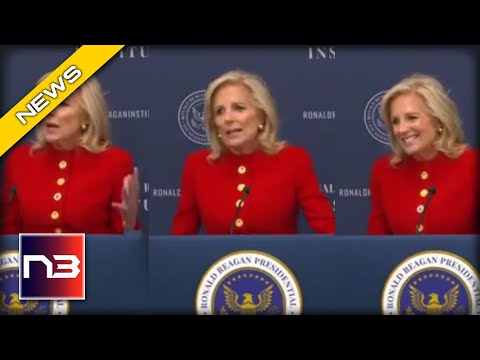 You are currently viewing First Lady’s Desperate Measure: Jill Biden Begs for Applause, But Nobody Cares!