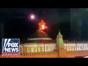 Read more about the article Unverified video shows alleged drone attack on Kremlin