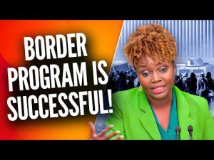 Read more about the article LIAR: Karine Jean-Pierre Claims Border Crossings Down 90%!
