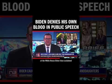 You are currently viewing Biden Denies His Own Blood in Public Speech
