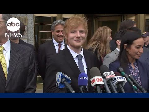 You are currently viewing Ed Sheeran speaks after being found not liable for copyright infringement