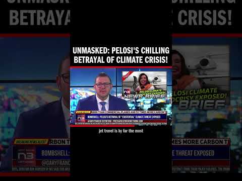 You are currently viewing Unmasked: Pelosi’s Chilling Betrayal of Climate Crisis!