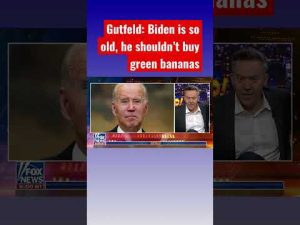 Read more about the article Gutfeld ROASTS Biden’s age #shorts