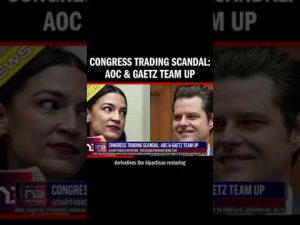 Read more about the article Congress trading scandal: AOC & Gaetz team up
