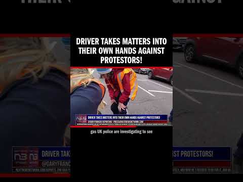 You are currently viewing Driver Takes Matters into Their Own Hands Against Protestors!
