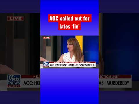 You are currently viewing AOC roasted for using another tragedy to ‘claim the spotlight’ #shorts