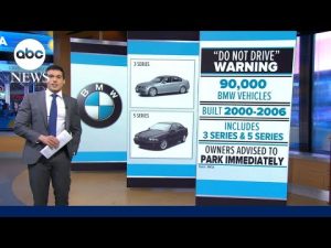 Read more about the article BMW issues ‘do not drive’ warning over recalled airbags l GMA