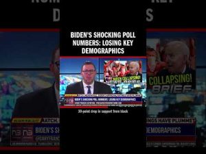 Read more about the article Biden’s Shocking Poll Numbers: Losing Key Demographics