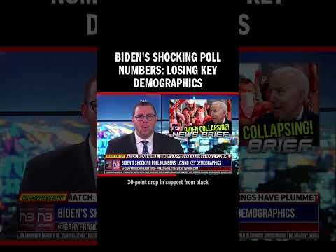 You are currently viewing Biden’s Shocking Poll Numbers: Losing Key Demographics