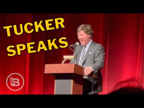 Read more about the article Tucker Carlson SLAMS News Media as LIARS in New Speech After Leaving Fox News