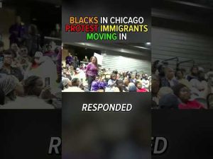 Read more about the article Blacks In Chicago Protest Immigrants