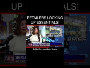 Read more about the article As shoplifting spikes, Target and Walmart lock up basics like socks and underwear, sparking a debate