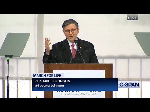 Read more about the article Speaker Mike Johnson Defends UNBORN BABIES at 2024 ‘March for Life’