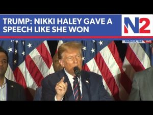 Read more about the article Trump addresses New Hampshire crowd after primary win