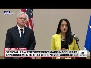 Read more about the article LIVE: AG Garland remarks on Uvalde school shooting DOJ report