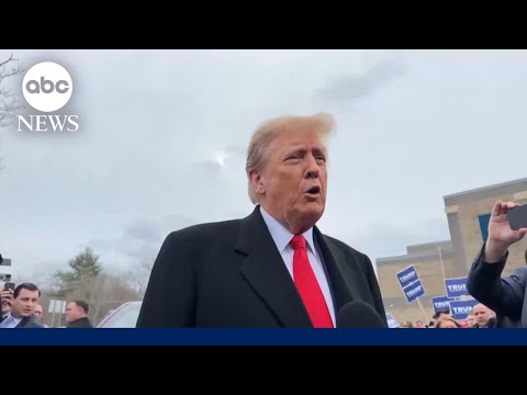 You are currently viewing ‘He’s a great multitasker’: Eric Trump on father balancing NH primary and court cases