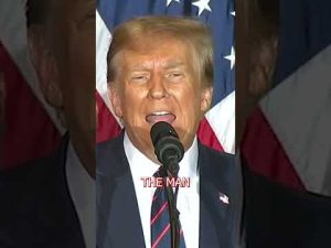 Read more about the article Donald Trump:  Biden can’t find the stairs off a stage