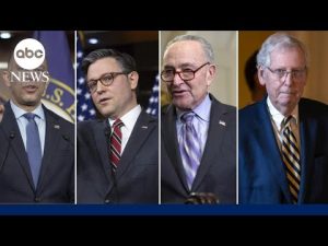 Read more about the article Biden calls on top congressional leaders to discuss government funding, foreign aid