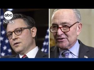 Read more about the article Schumer, Johnson deliver remarks following meeting with Biden on Ukraine aid bill