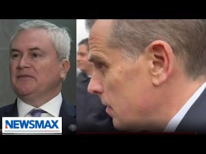 Read more about the article Hunter ignores NEWSMAX’s question on way into deposition | National Report