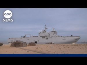 Read more about the article A floating hospital off the coast of Egypt is treating Gaza’s wounded