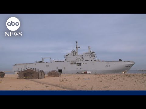 You are currently viewing A floating hospital off the coast of Egypt is treating Gaza’s wounded