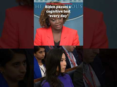 You are currently viewing KJP: Biden doesn’t need a cognitive test #shorts
