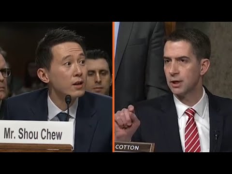 Read more about the article Sen. Tom Cotton GRILLS the TikTok CEO about China’s Control of Company
