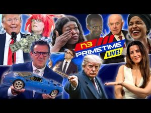 Read more about the article LIVE! N3 PRIME TIME: Trump’s Lambo, Mayorkas Drama, Bush Probe, Carroll’s Spend, Omar Row