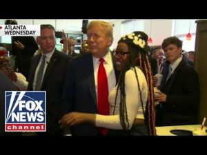 Read more about the article Woman who hugged Trump in viral Chick-fil-A video opens up about her support
