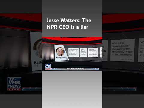 You are currently viewing Jesse Watters: The new NPR CEO is an avid liberal @shorts