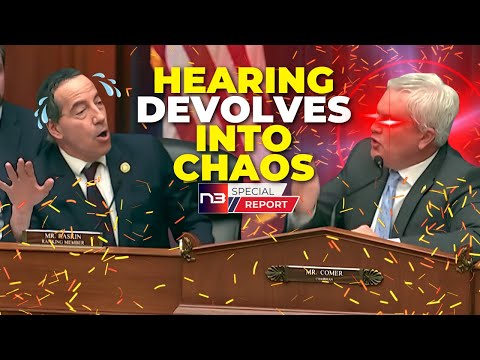 You are currently viewing Explosive Hearing Erupts Into Chaos: Comer And Raskin Clash In Shocking Display Of Partisan Fury