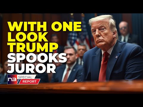 You are currently viewing Dismissed Juror in Trump Trial Reveals Tense Courtroom Moment, Eye Contact with Ex-President