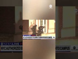 Read more about the article NYPD officers enter Hamilton Hall amid Gaza protests