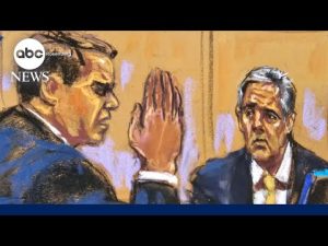 Read more about the article Michael Cohen faces tough cross-examination while on the stand