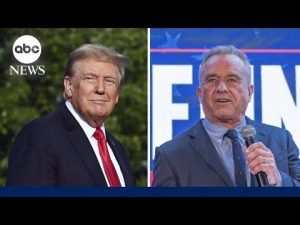 Read more about the article Trump and RFK Jr. appear at Libertarian National Convention