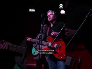 Read more about the article Sec. of State Antony Blinken plays Neil Young’s ‘Rockin’ in the Free World’ during Ukraine visit