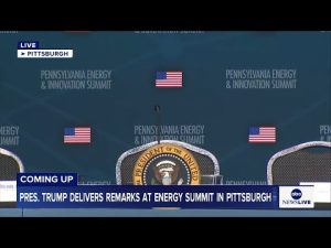 Read more about the article COMING UP: Pres. Trump delivers remarks at energy summit in Pittsburgh