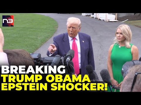 Read more about the article JUST NOW: Trump Drops EPSTEIN Bombshell at White House – What He Said About OBAMA Changes ALL!