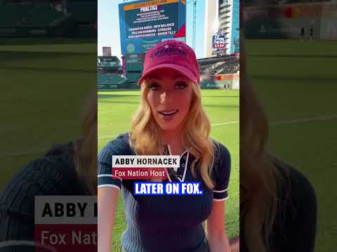 You are currently viewing Abby Hornacek rocks her Proud American baseball cap before the MLB All-Star Game on FOX!